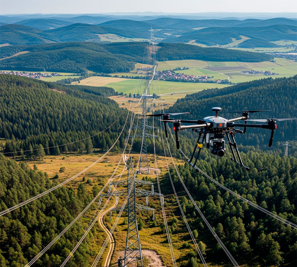 Drones para Inspección de Líneas Eléctricas