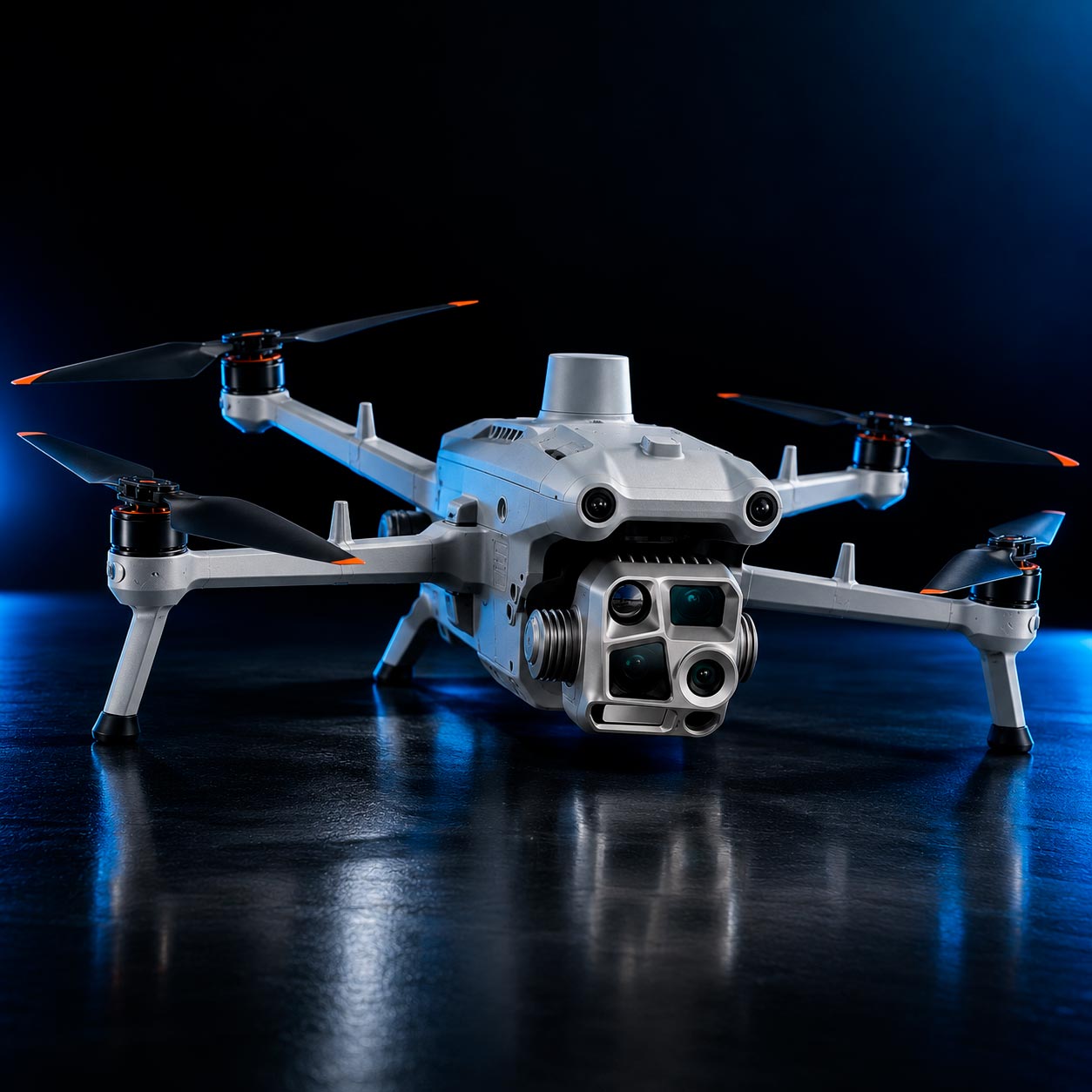 DJI Matrice 4TD equipado para inspección térmica y observación de infraestructura